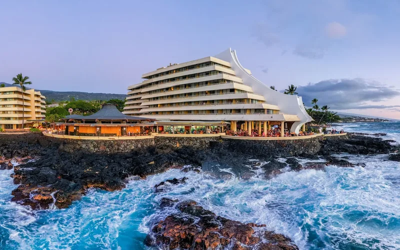 Oceanfront resort on Alii Drive in Kailua-Kona, close to the things to do in kona hawaii big island
